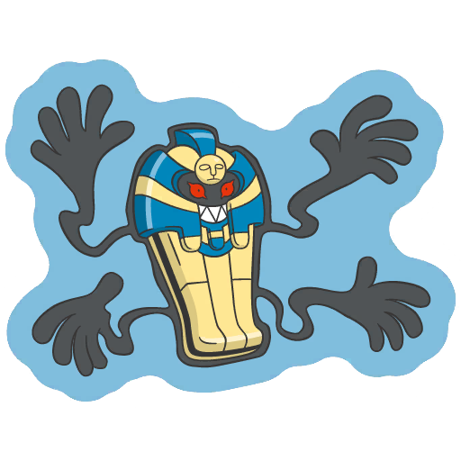 sticker flair cofagrigus 0563