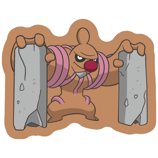 sticker flair conkeldurr 0534