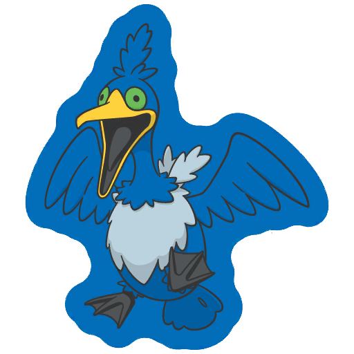 sticker flair cramorant 0845