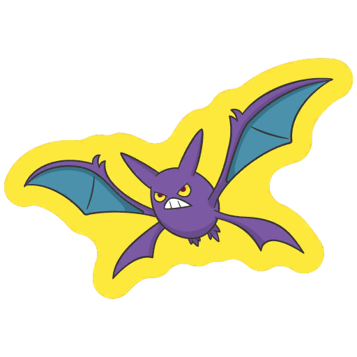 sticker flair crobat 0169