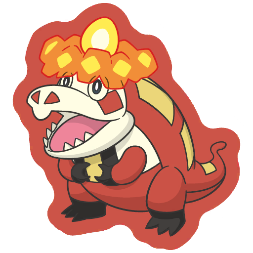 sticker flair crocalor 0910