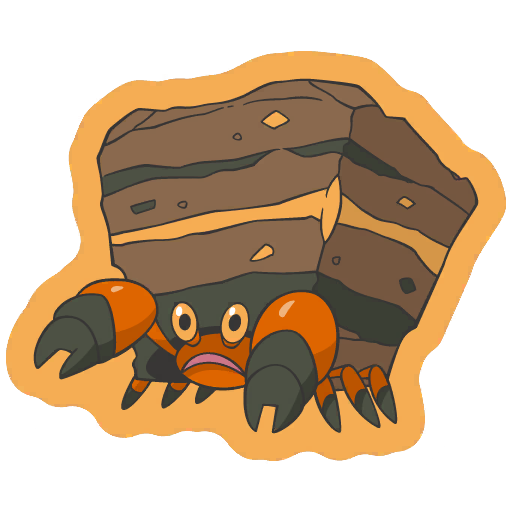 sticker flair crustle 0558