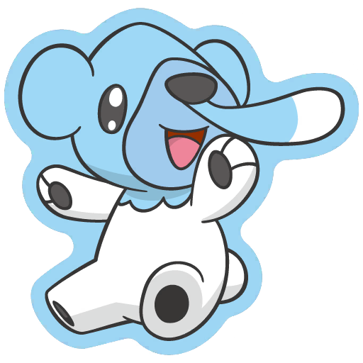 sticker flair cubchoo 0613