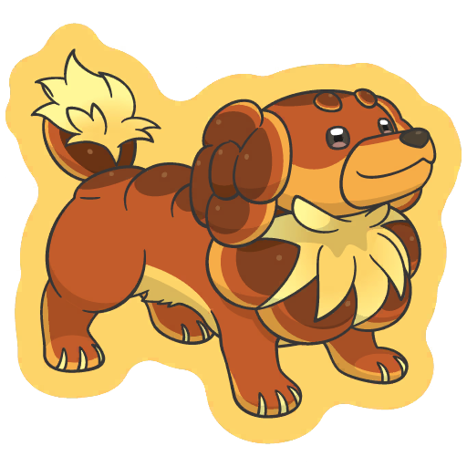 sticker flair dachsbun 0927