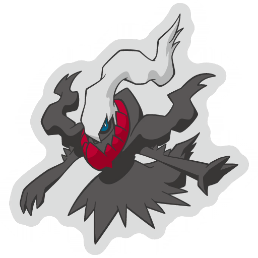 sticker flair darkrai 0491