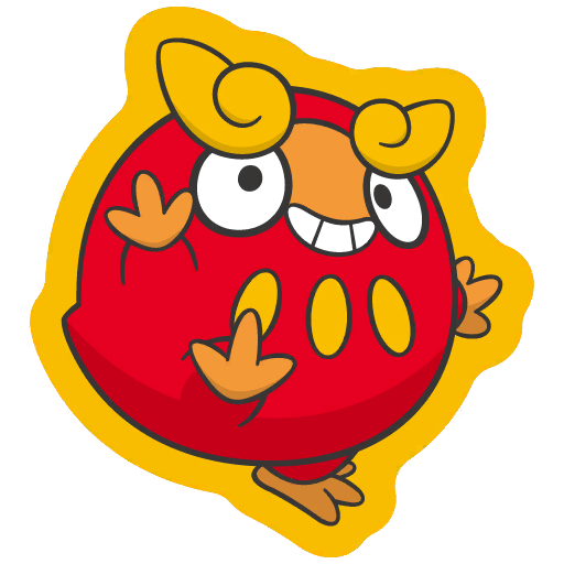 sticker flair darumaka 0554