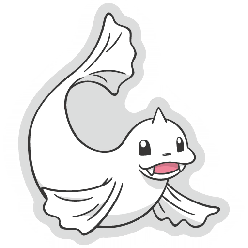 sticker flair dewgong 0087