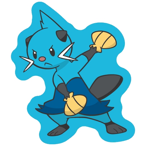 sticker flair dewott 0502