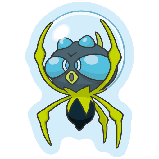 sticker flair dewpider 0751