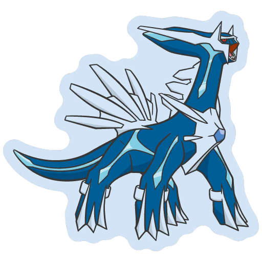 sticker flair dialga 0483