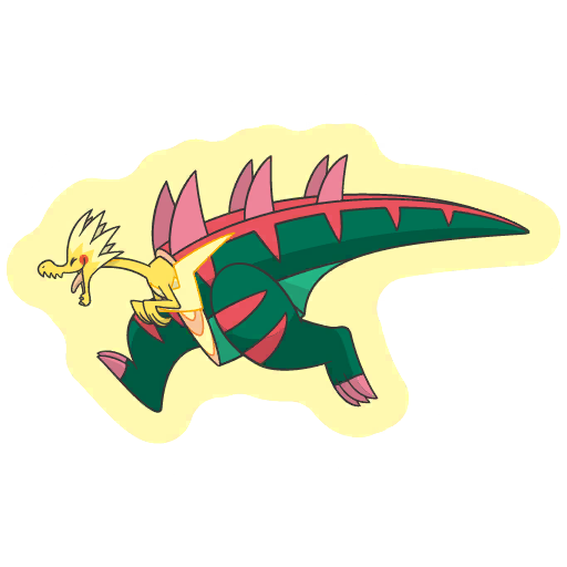 sticker flair dracozolt 0880