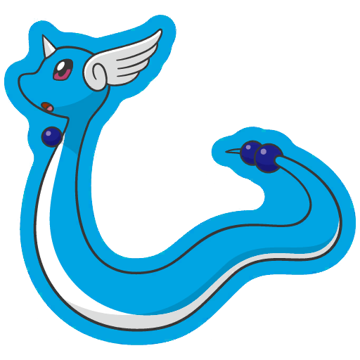 sticker flair dragonair 0148