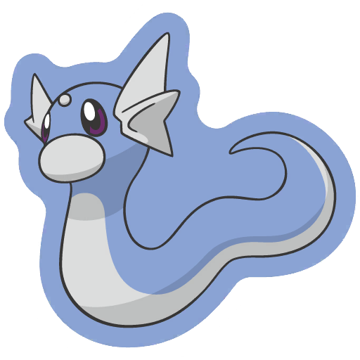 sticker flair dratini 0147