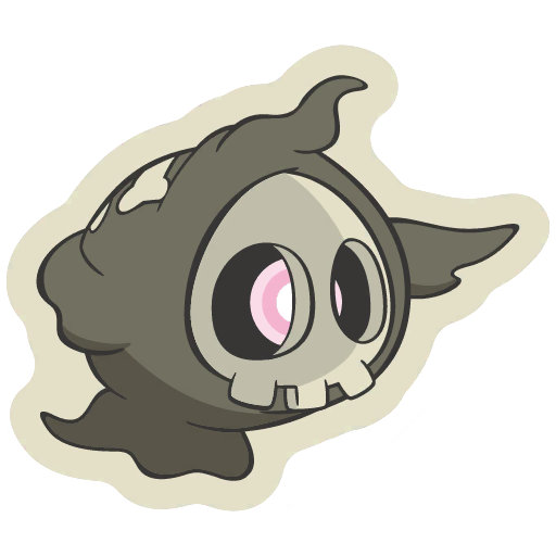 sticker flair duskull 0355