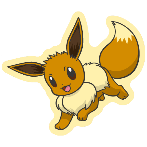 sticker flair eevee 0133