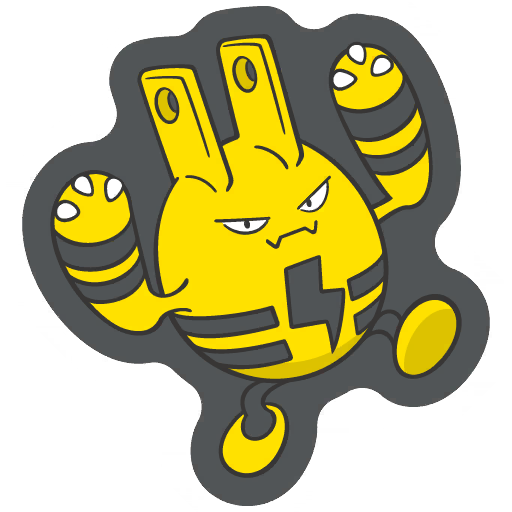 sticker flair elekid 0239