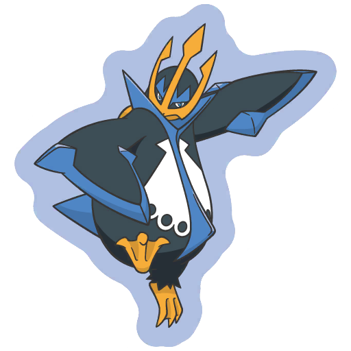 sticker flair empoleon 0395
