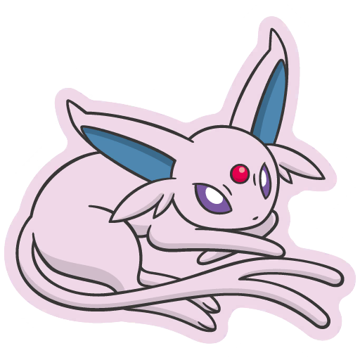 sticker flair espeon 0196