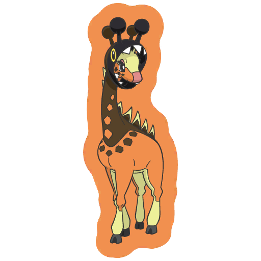 sticker flair farigiraf 0981