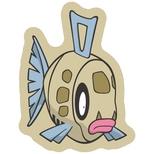 sticker flair feebas 0349