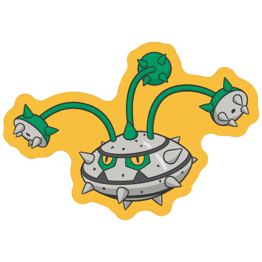 sticker flair ferrothorn 0598