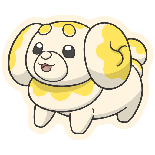 sticker flair fidough 0926