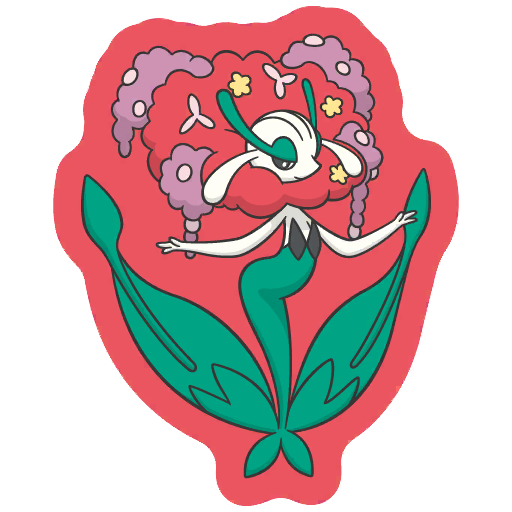 sticker flair florges 0671