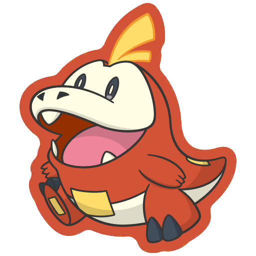 sticker flair fuecoco 0909