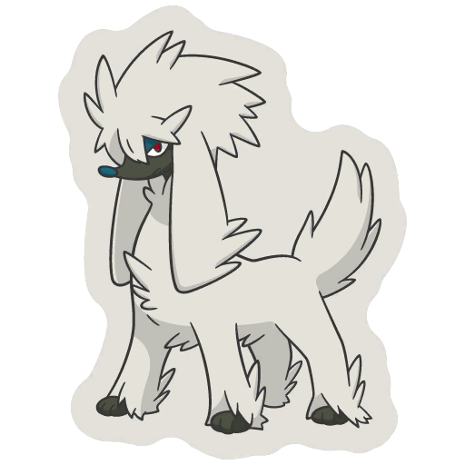 sticker flair furfrou 0676