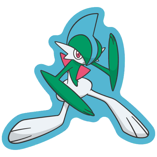 sticker flair gallade 0475