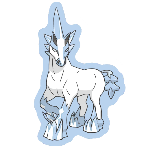 sticker flair glastrier 0896