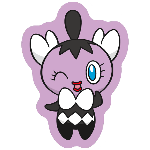 sticker flair gothita 0574