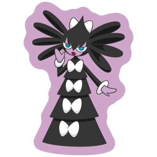 sticker flair gothitelle 0576