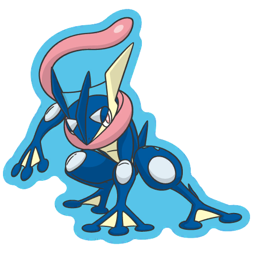 sticker flair greninja 0658