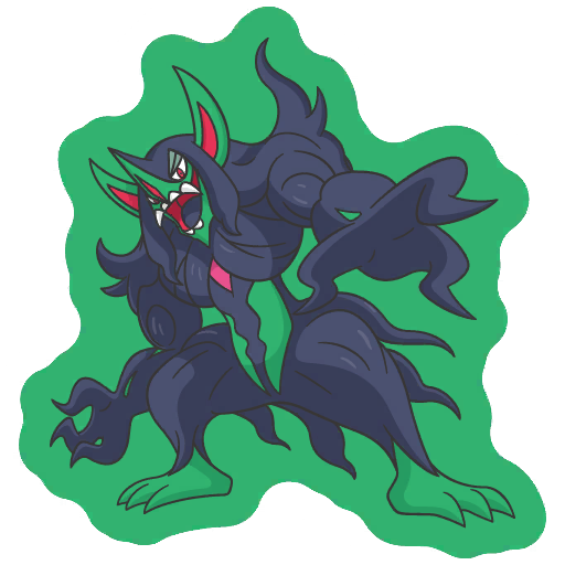 sticker flair grimmsnarl 0861