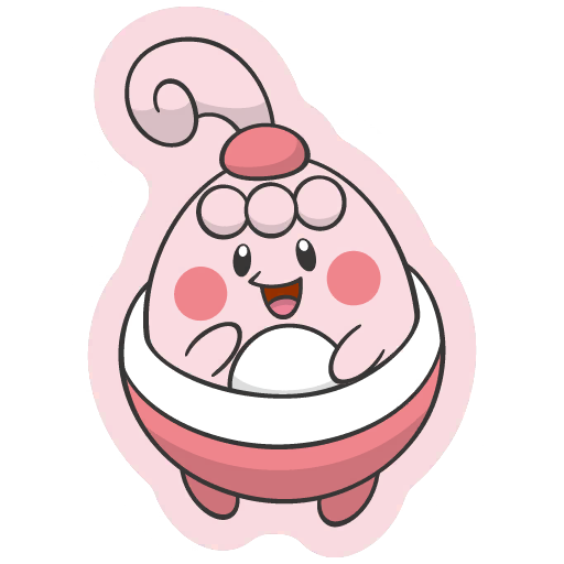 sticker flair happiny 0440