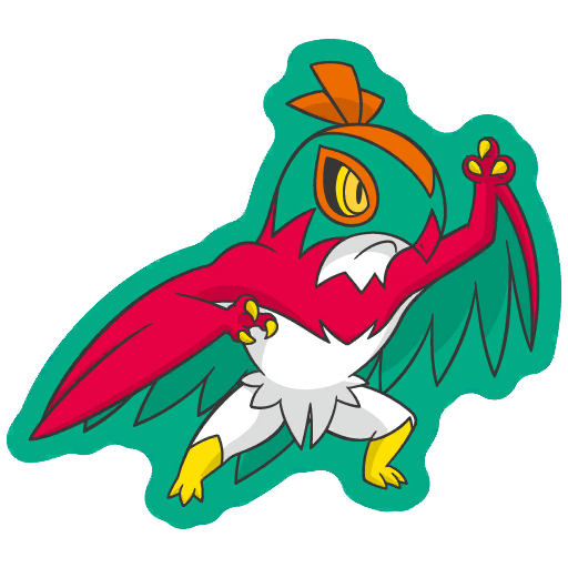 sticker flair hawlucha 0701