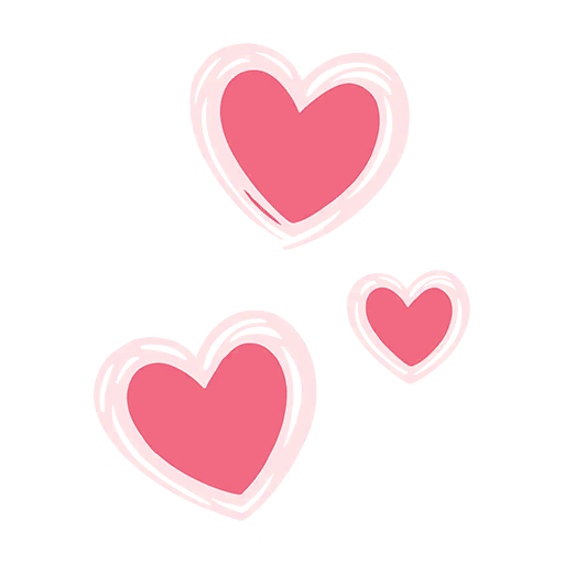 sticker flair heart 2