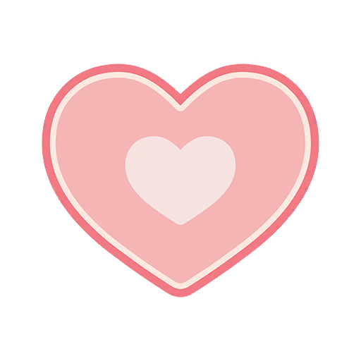 sticker flair heart 4