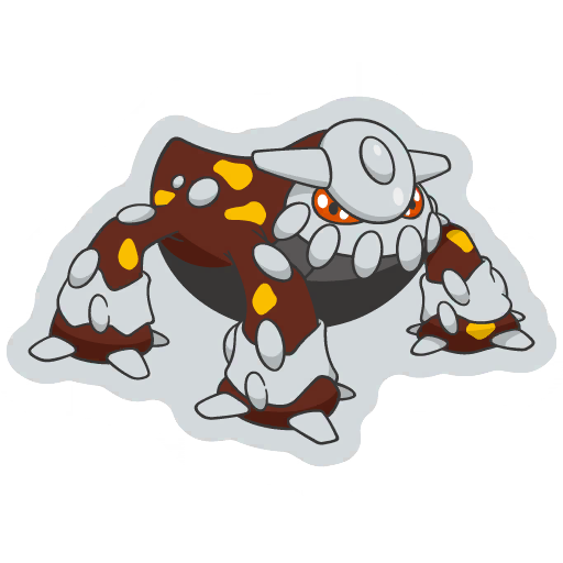 sticker flair heatran 0485