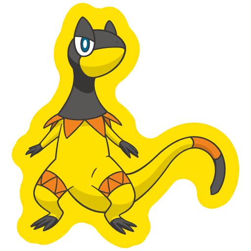 sticker flair heliolisk 0695