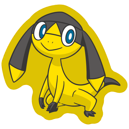 sticker flair helioptile 0694