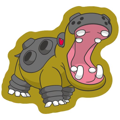sticker flair hippowdon 0450