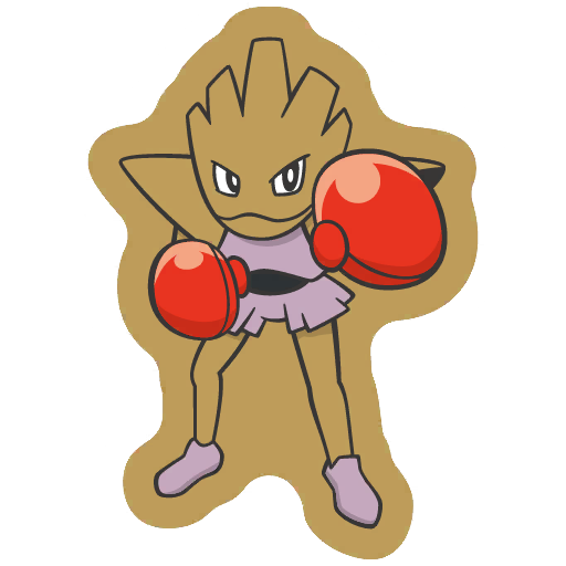 sticker flair hitmonchan 0107