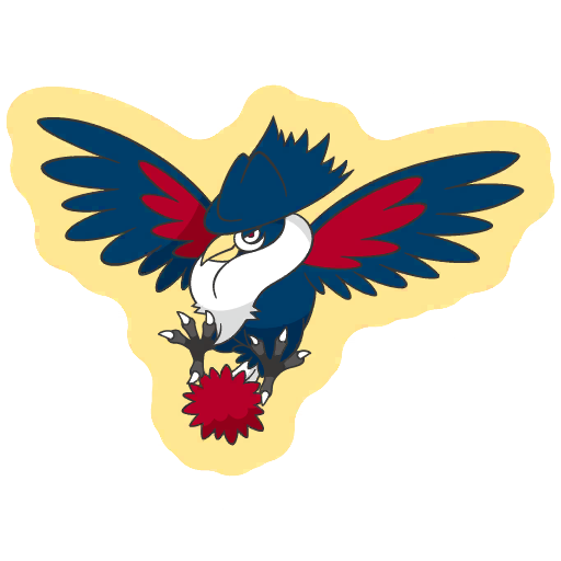 sticker flair honchkrow 0430