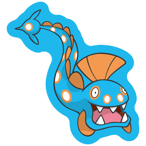 sticker flair huntail 0367