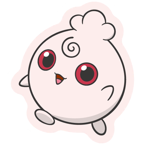 sticker flair igglybuff 0174