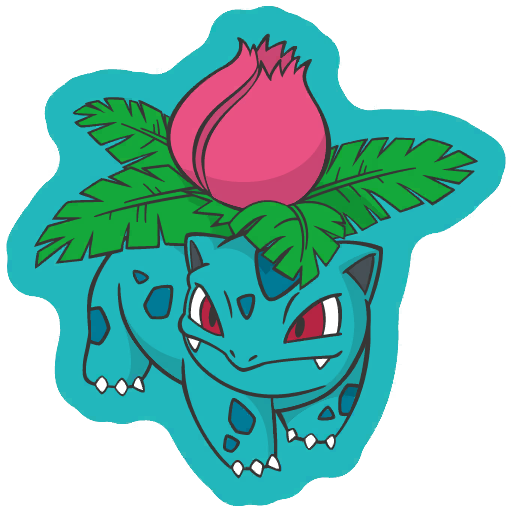 sticker flair ivysaur 0002