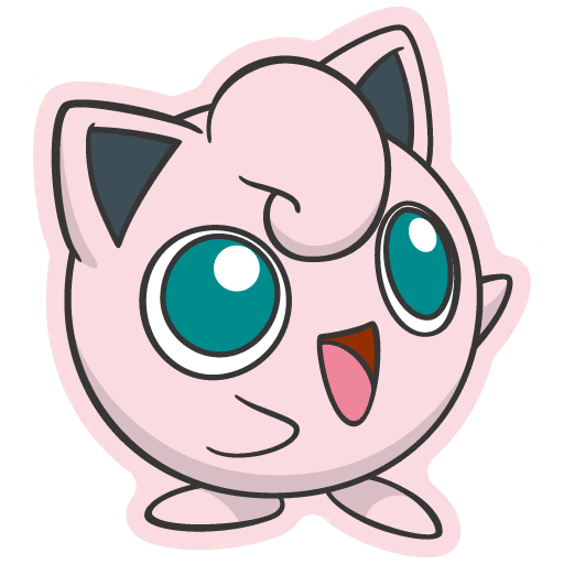 sticker flair jigglypuff 0039
