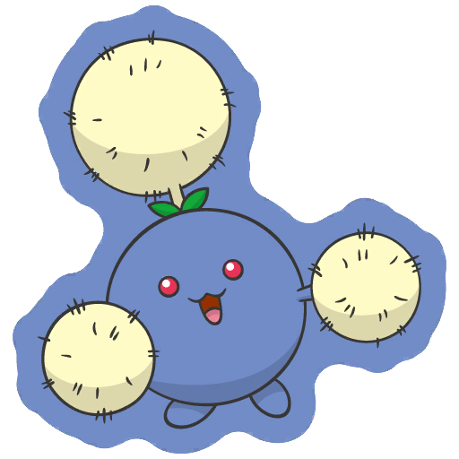 sticker flair jumpluff 0189